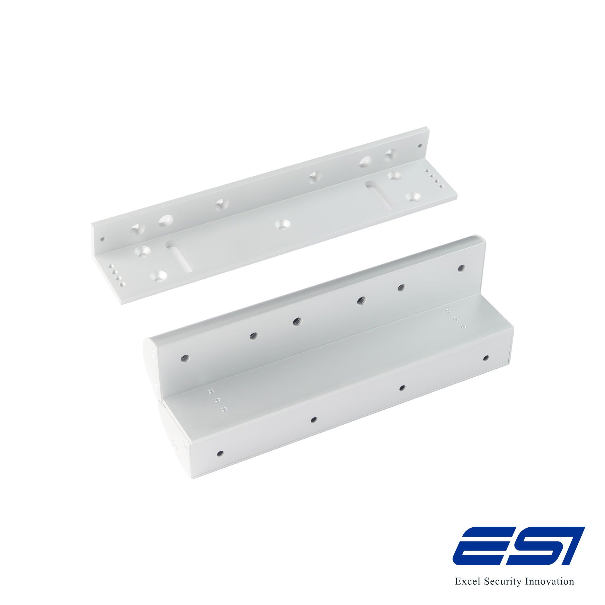 AZLG-DC-250 Z & L Bracket for 600 Maglock, Double covered