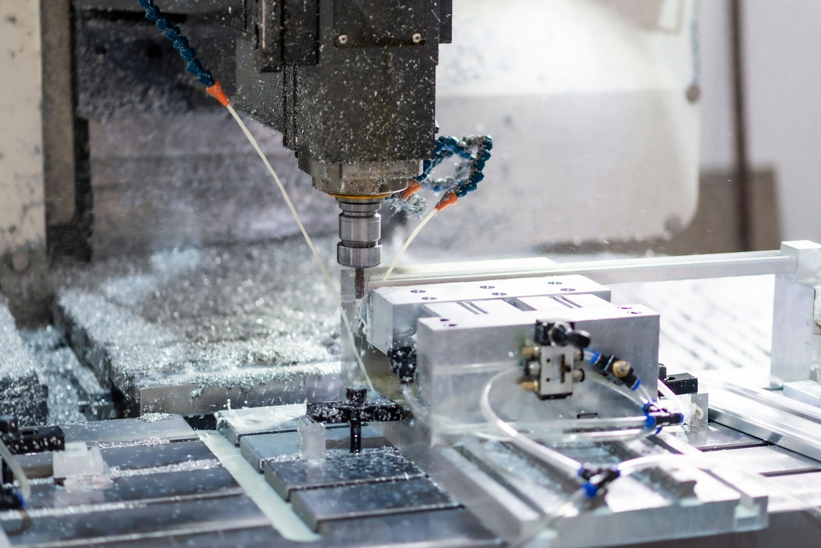 CNC machining at the ESI Access factory